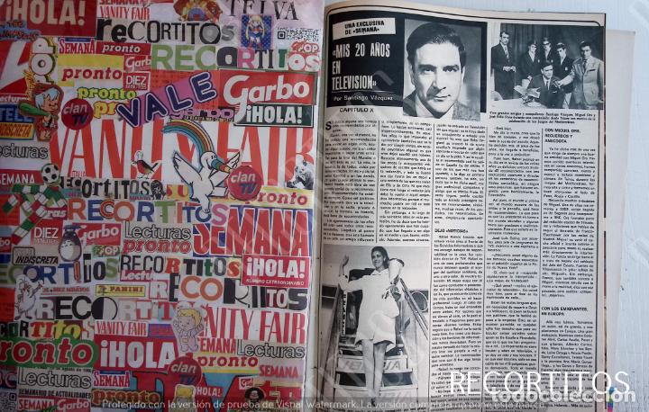 Coleccionismo de Revistas y Peri&oacute;dicos: santiago vazquez paquita torres miss espa&ntilde;a luis escobar carmen sevilla laura valenzuela jose luis