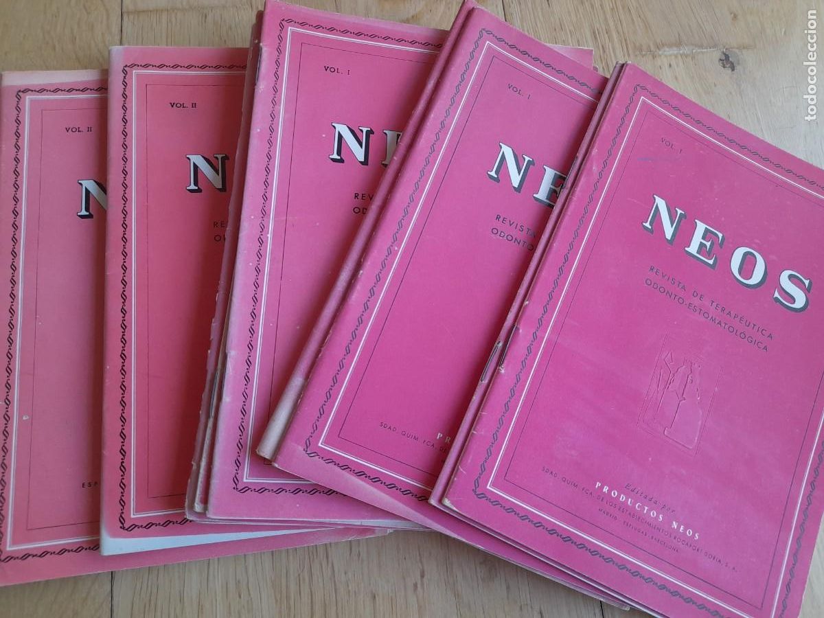 Collectionnisme de Revues et Journaux: lote 14 revistas neos, revista de terapeutica odonto-estomatologica, a&ntilde;os 50 aprox