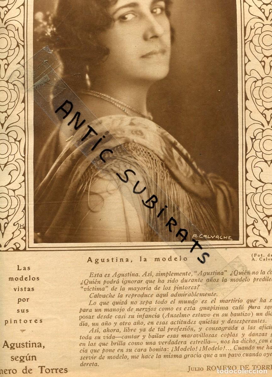 Sammeln von Zeitschriften und Zeitungen: REVISTA A&Ntilde;O 1928 AGUSTINA MUSA DE ROMERO DE TORRES VIOLINISTA FERMIN FERNANDEZ ORTIZ
