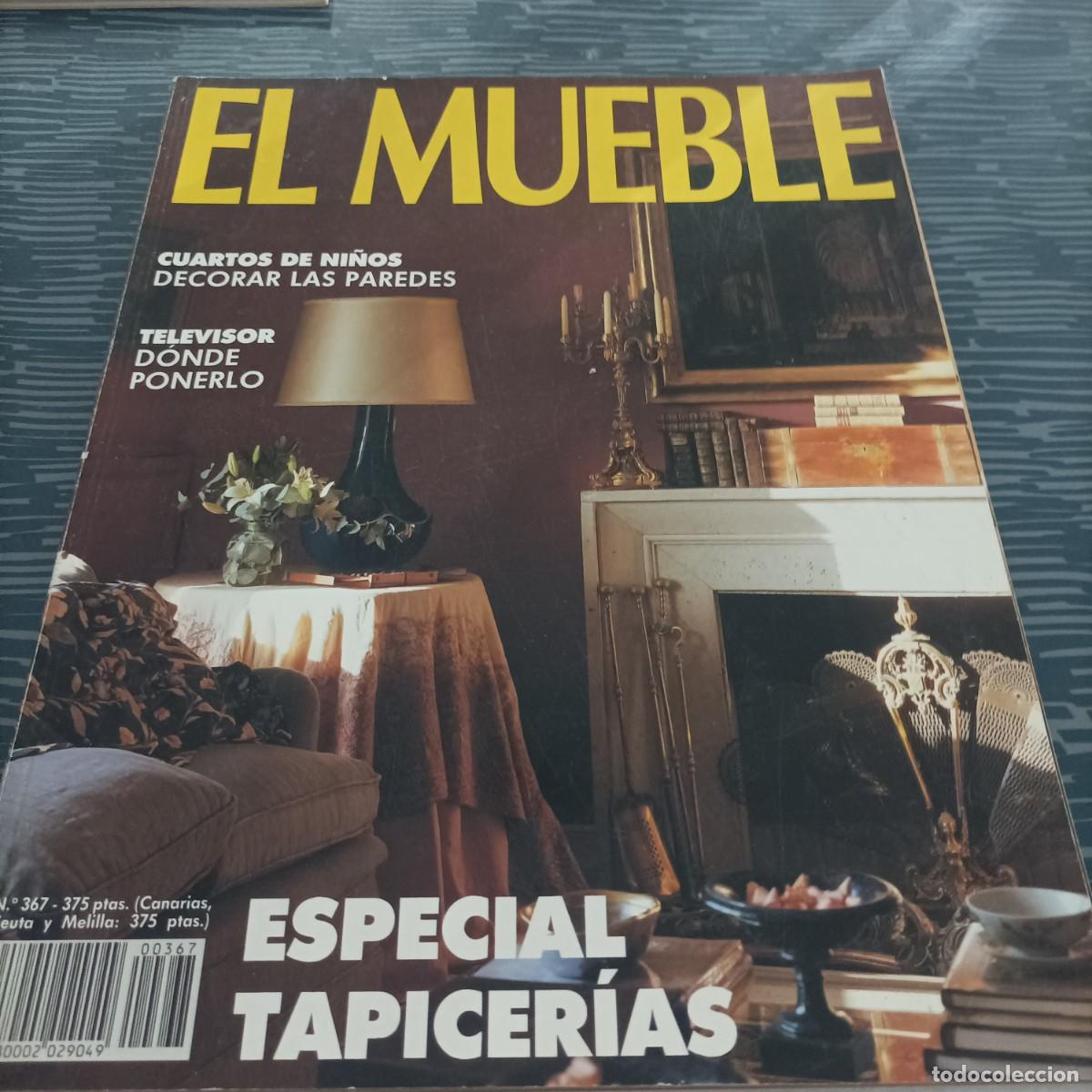 Colecionismo de Revistas e Jornais: REVISTA EL MUEBLE,NUM.367,162 PAG. VER FOTOS.