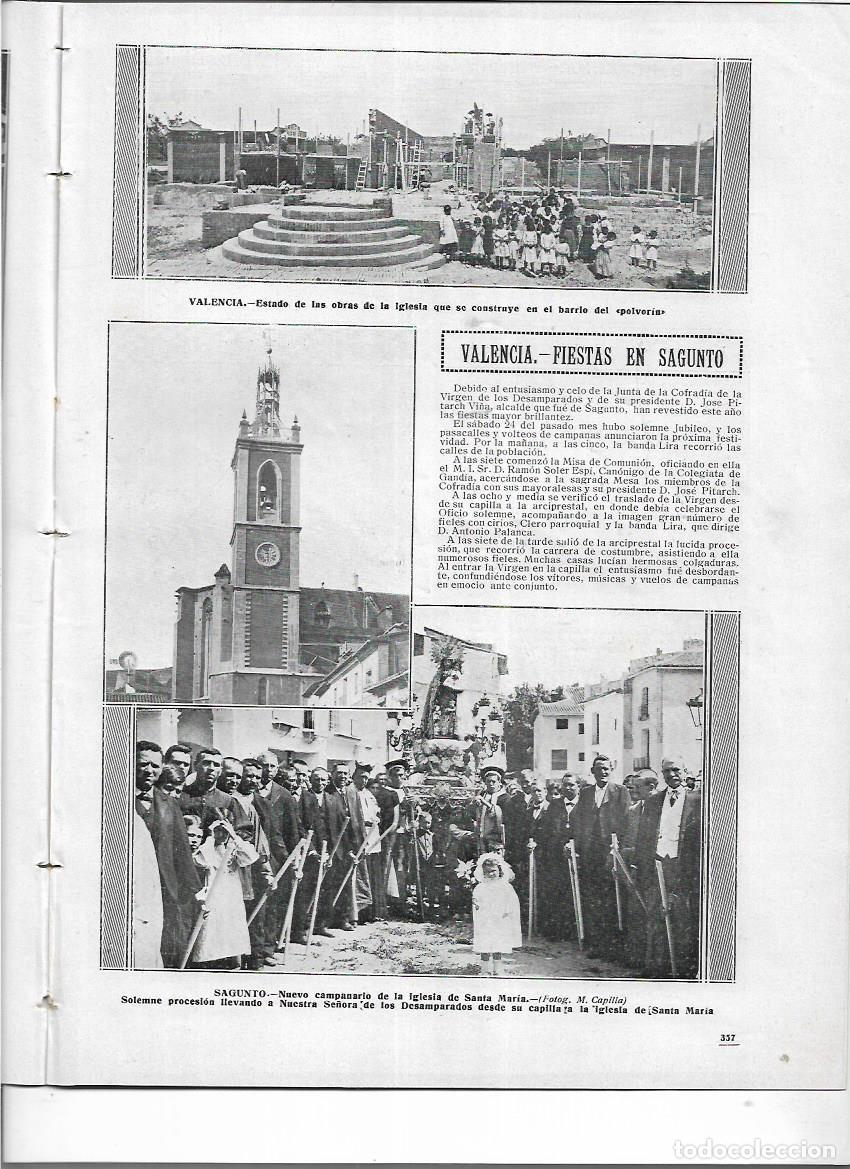 Coleccionismo de revistas y peri&oacute;dicos: A&Ntilde;O 1913 SAGUNTO PROCESION GUIPUZCOA SANTUARIO ARANZAZU VENDRELL PA BENEIT BANYOLES CATASTROFE LAGO