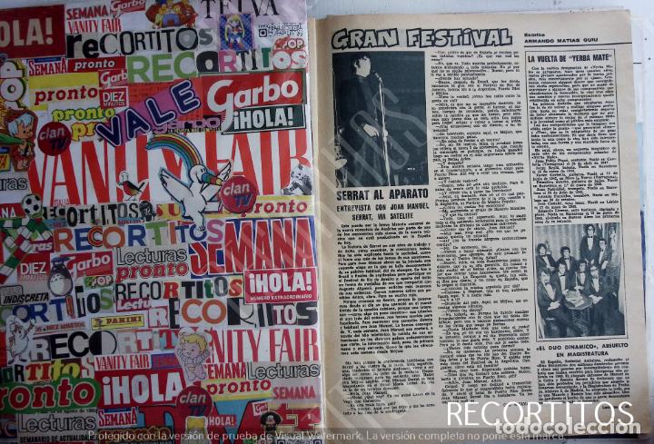 Coleccionismo de Revistas y Peri&oacute;dicos: JOAN MANUEL SERRAT yerba mate