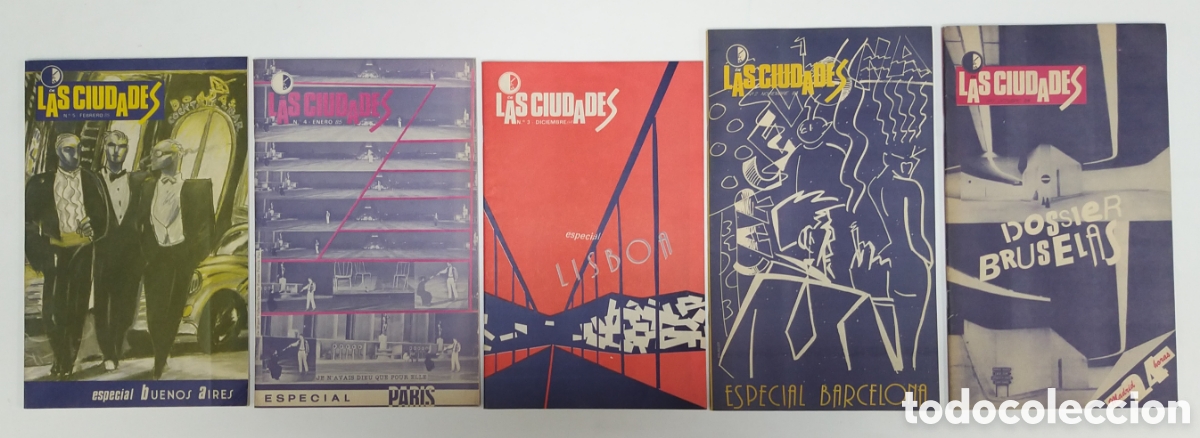 Coleccionismo de revistas y peri&oacute;dicos: La Luna de Madrid. Revista Las Ciudades. Los cinco n&uacute;meros