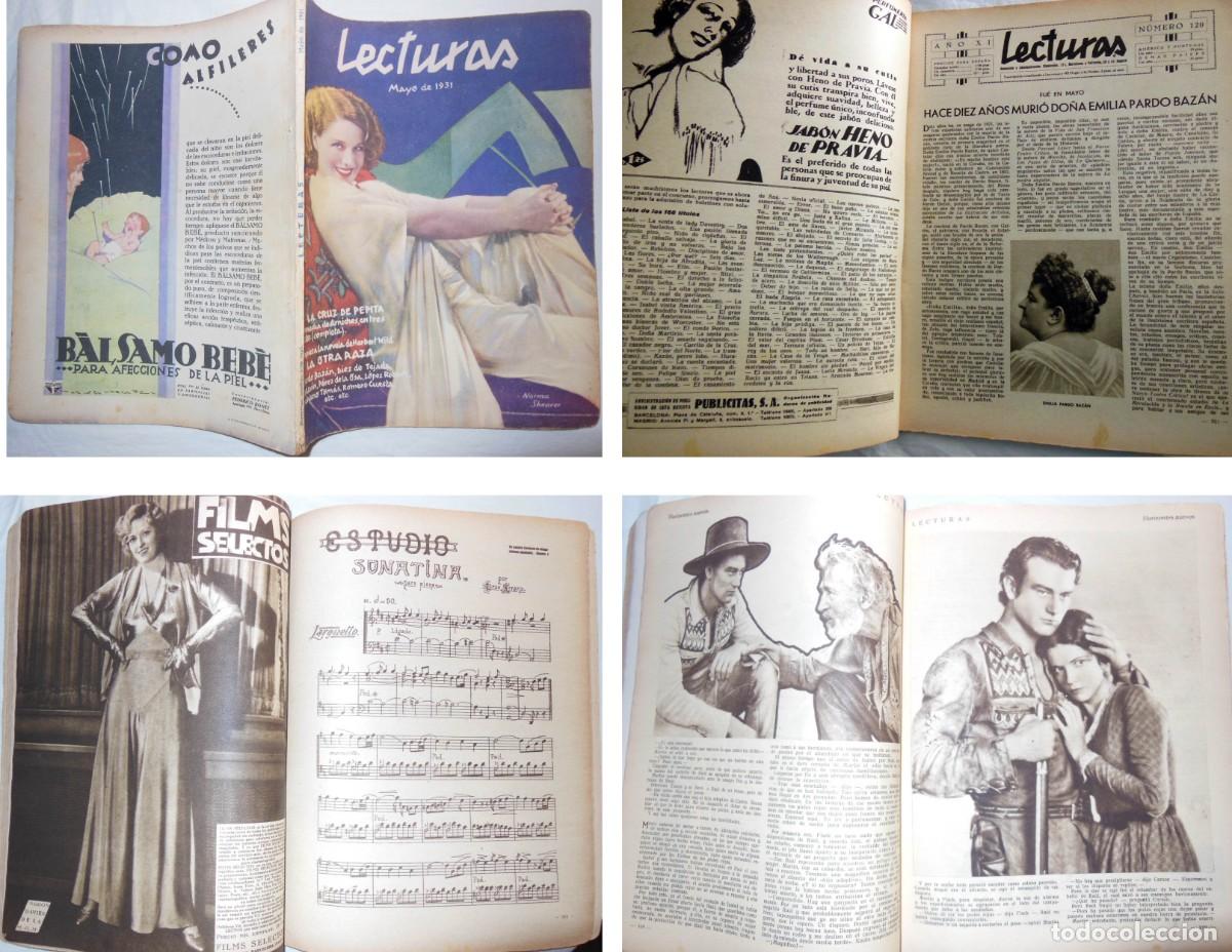 Coleccionismo de revistas y peri&oacute;dicos: LECTURAS. Arte y Literatura. N&ordm; 120. Mayo 1931