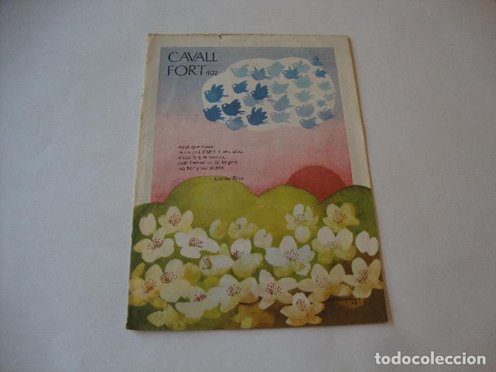 Coleccionismo de revistas y peri&oacute;dicos: REVISTA CAVALL FORT N&ordm; 402