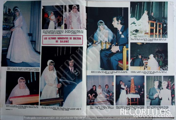 Coleccionismo de Revistas y Peri&oacute;dicos: salome la boda eurovision vivo cantando