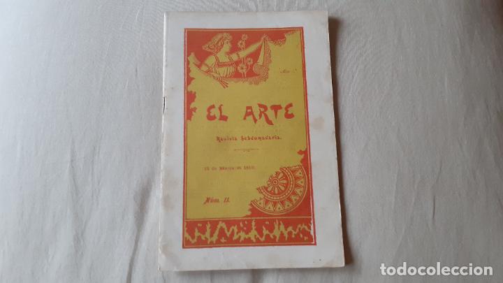 Coleccionismo de Revistas y Peri&oacute;dicos: EL ARTE. REVISTA HEBDOMADARIA. A&Ntilde;O 1899. NUMERO 11. SUPLEMENTO EL INSTANTANEO.DON QUIJOTE.