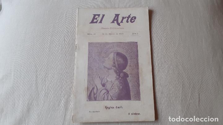 Coleccionismo de revistas y peri&oacute;dicos: EL ARTE. REVISTA HEBDOMADARIA. A&Ntilde;O 1899. NUMERO 12. SUPLEMENTO EL INSTANTANEO.DON QUIJOTE.