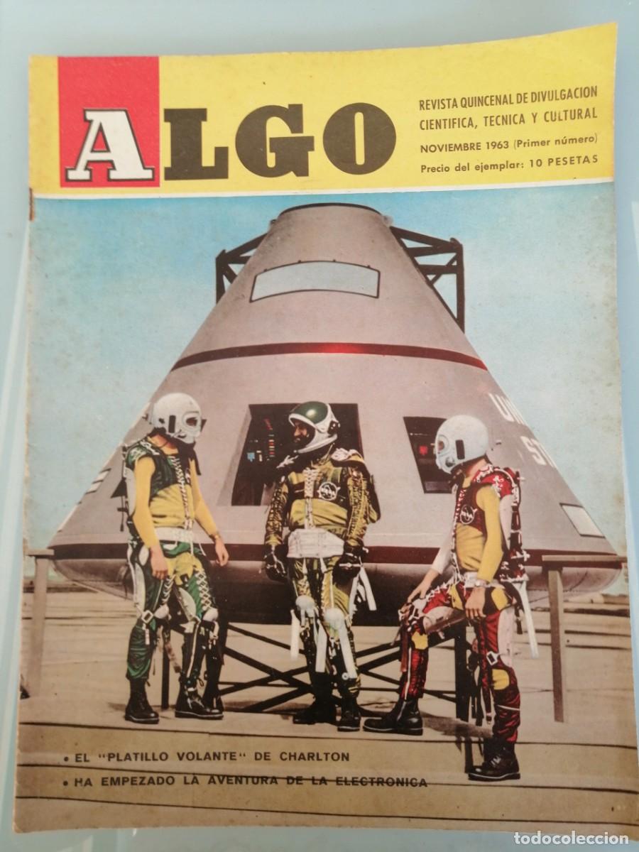 Coleccionismo de Revistas y Peri&oacute;dicos: Primer n&uacute;mero noviembre 1963. Art&iacute;culo sobre supuesto aterrizaje ovni en Gran Breta&ntilde;a