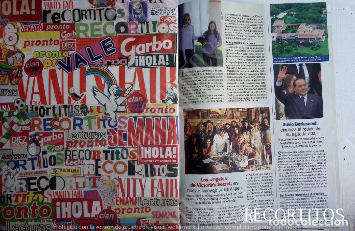 Collezionismo di Riviste e Giornali: VICTORIA SECRET ANGEL LENCERIA helen hunt silvio berlusconin