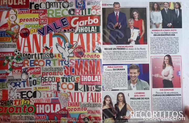 Coleccionismo de revistas y peri&oacute;dicos: leticia ortiz spanish queen pablo alboran concha velasco angel nieto eva gonzalez miss espa&ntilde;a cath