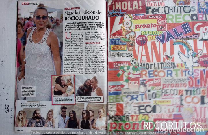 Coleccionismo de Revistas y Peri&oacute;dicos: rocio jurado rosa benito chipiona