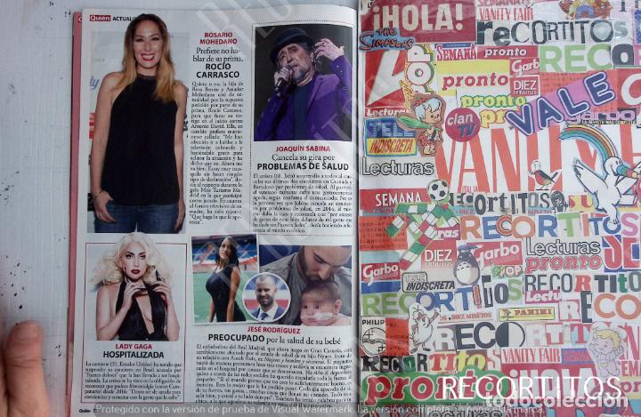 Coleccionismo de Revistas y Peri&oacute;dicos: lady gaga joaquin sabina jese rodriguez rosario mohedano