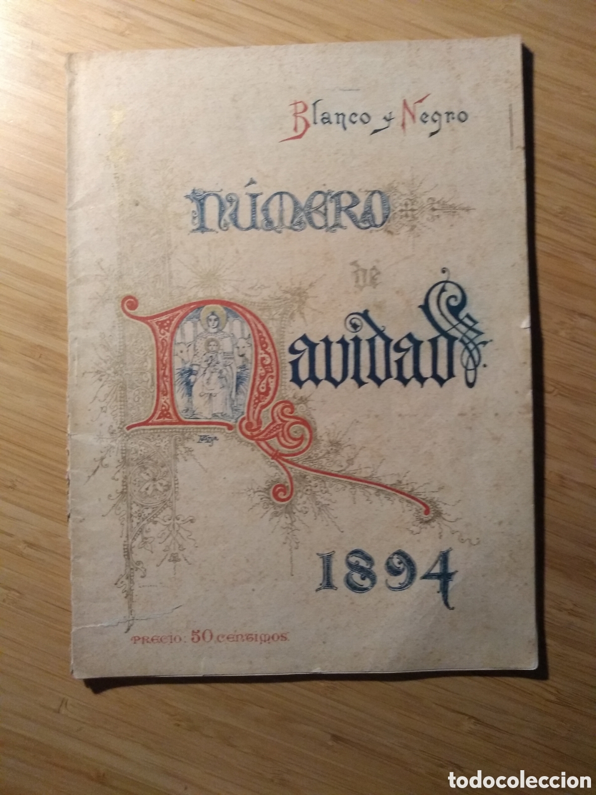 Collection Magazines and Newspapers: Revista Ilustrada Blanco y Negro n&ordm; 191, diciembre 1894, Especial Navidad