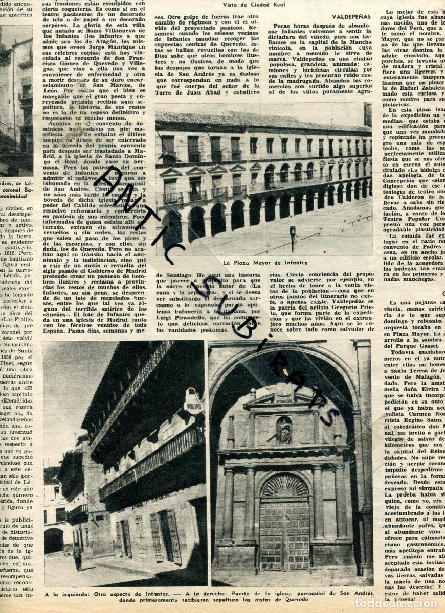 Sammeln von Zeitschriften und Zeitungen: REVIST AA&Ntilde;O 1954 VILLANUEVA DE LOS INFANTES RAMON ROGENT ALACON ALCA&Ntilde;IZ LA DESTRUCCION DE SAGUNTO