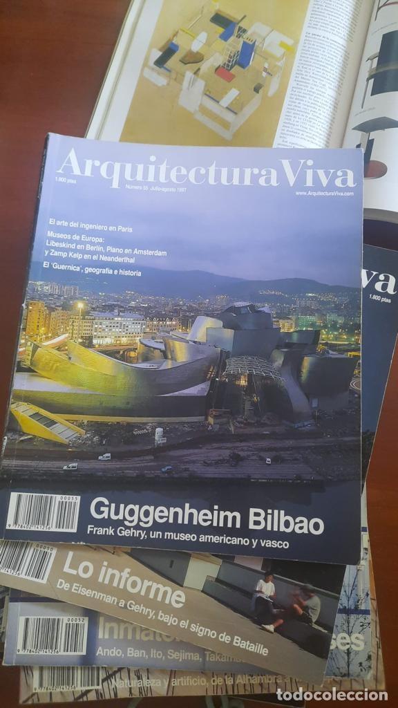 Sammeln von Zeitschriften und Zeitungen: Revistas Arquitectura viva