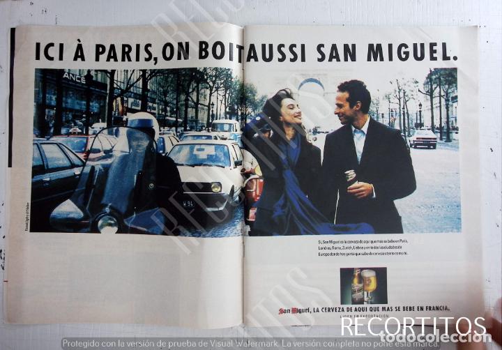 Coleccionismo de Revistas y Peri&oacute;dicos: SAN MIGUEL CERVEZA SELECTA ANUNCIO PUBLICIDAD