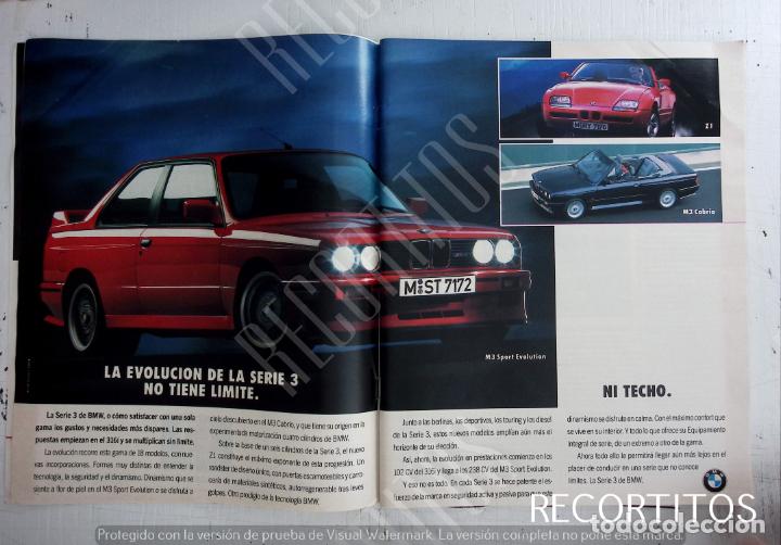 Coleccionismo de Revistas y Peri&oacute;dicos: BMW SERIE 3 ANUNCIO PUBLICIDAD