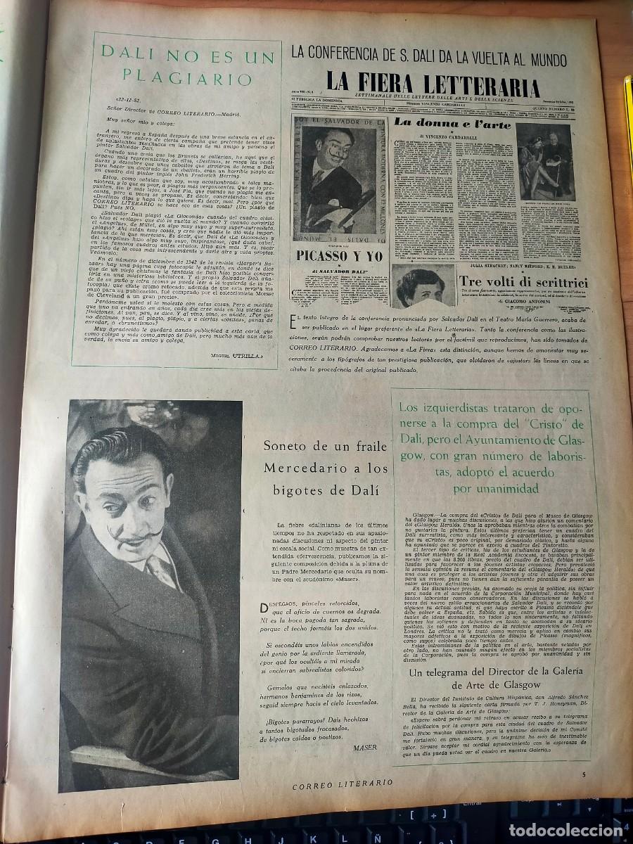Sammeln von Zeitschriften und Zeitungen: REVISTA A&Ntilde;O 1952 SALVADOR DALI Y LA COMPRA DEL CRISTO POR EL MUESO DE GLASGOW POLEMICA CON DIRECTOR