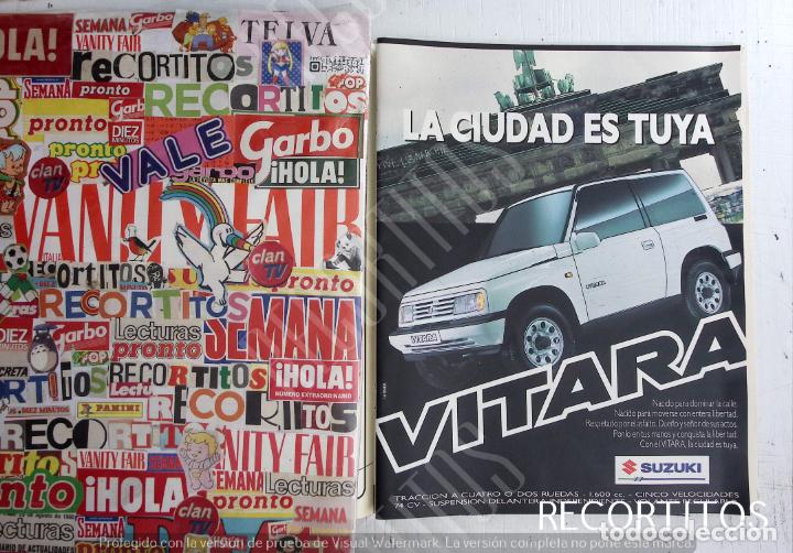 Coleccionismo de Revistas y Peri&oacute;dicos: SUZUKI VITARA ANUNCIO PUBLICIDAD