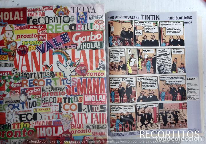Coleccionismo de Revistas y Peri&oacute;dicos: tin tin tintin en blanco y negro 3697 the blue lotus