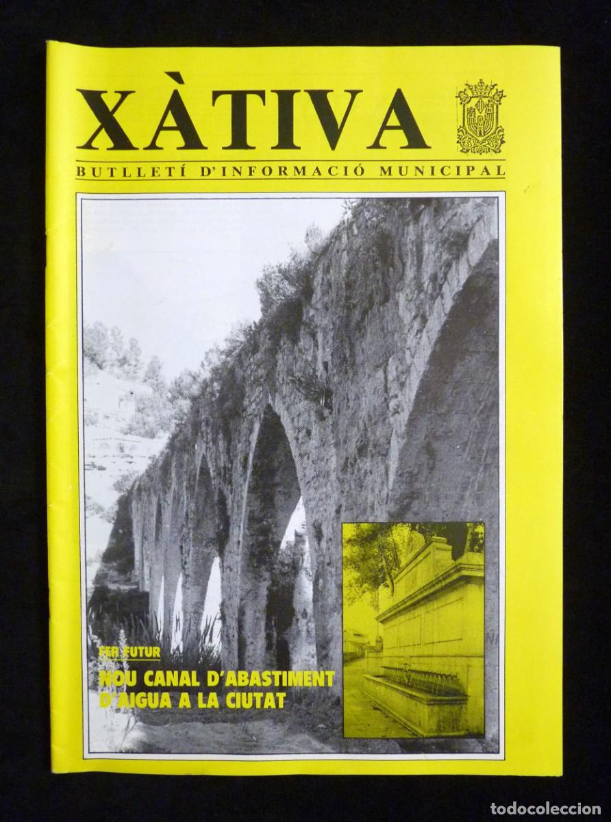 Collezionismo di Riviste e Giornali: X&Agrave;TIVA. BUTLLET&Iacute; MUNICIPAL D'INFORMACI&Oacute;. N&ordm; 4, ABRIL 1989. BOLET&Iacute;N DE INFORMACI&Oacute;N. BIM