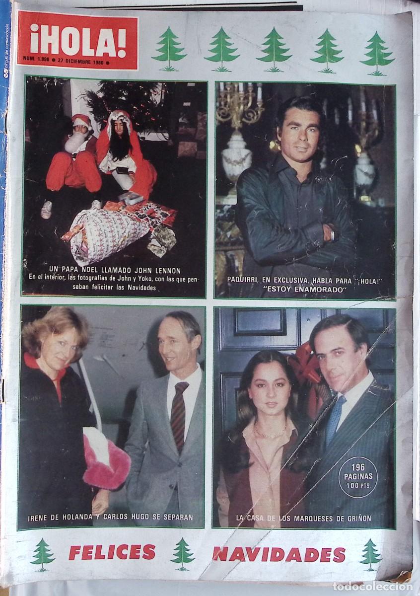 Colecionismo de Revistas e Jornais: RECORTE PORTADA PAQUIRRI YOKO ONO JPHM LENNON ISABEL PREYSLER