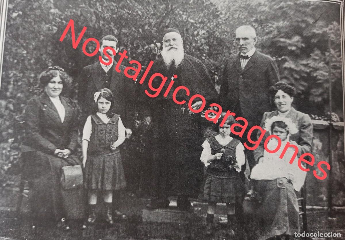 Collezionismo di Riviste e Giornali: Padre capuchino Francisco Nonell de Argentona en Lyon espa&ntilde;oles foto revista princ siglo XX 19MM