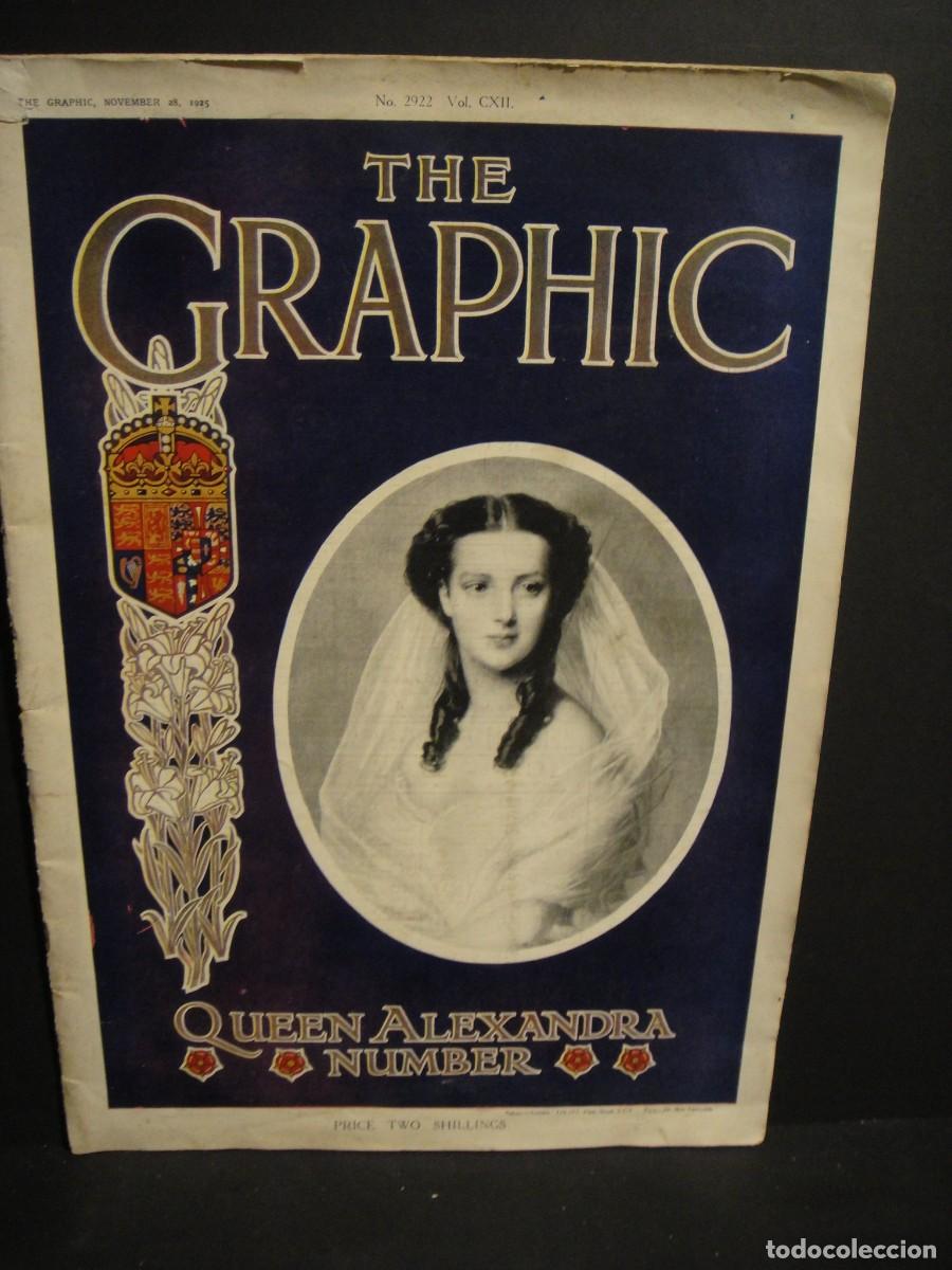 Coleccionismo de Revistas y Peri&oacute;dicos: the graphic - numero memorial a la reina alexandra - 28 de noviembre de 1925