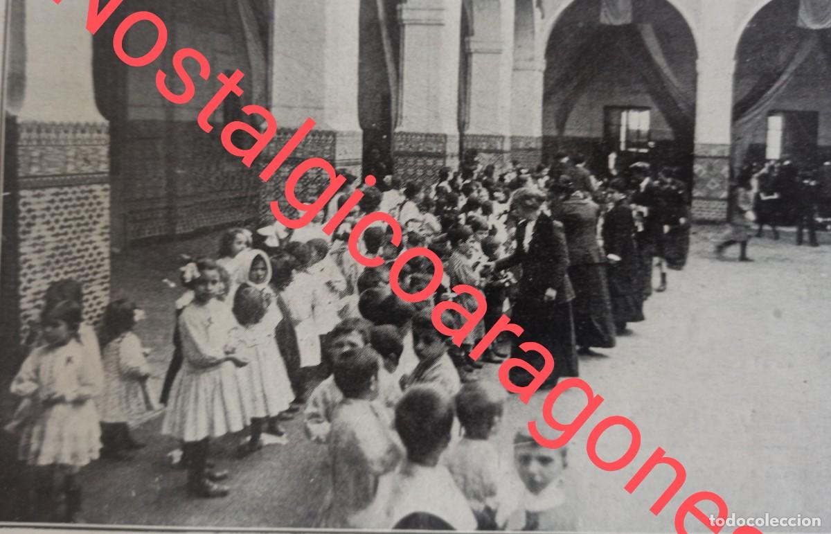 Coleccionismo de revistas y peri&oacute;dicos: Sevilla ni&ntilde;os escuela San Jacinto Casa Lonja fiesta Reyes foto revista princ siglo XX 19MM