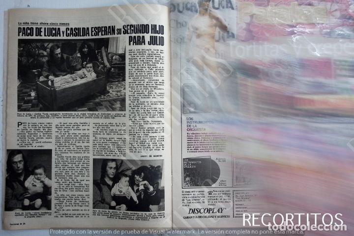 Coleccionismo de revistas y peri&oacute;dicos: paco de lucia casilda