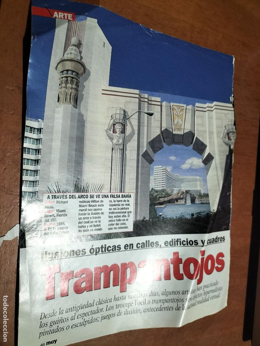 Collezionismo di Riviste e Giornali: TRAMPANTOJOS. ARTE EN LA CALLE. 8 P&Aacute;GINAS. ART&Iacute;CULO EXTRAIDO DE REVISTA. BUEN ESTADO