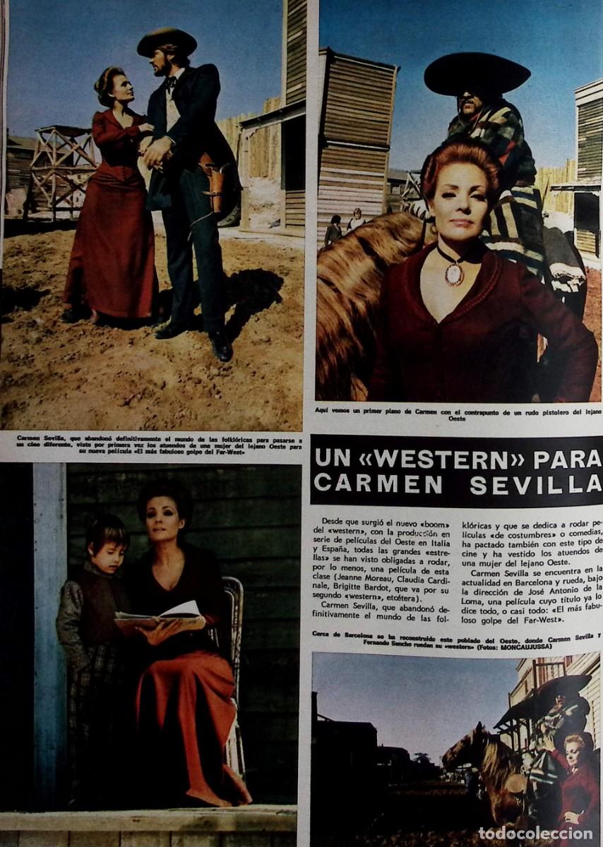Coleccionismo de Revistas y Peri&oacute;dicos: WESTERN CARMEN SEVILLA EL MAS FABULOSO GOLPE DEL FAR WEST Fernando Sancho,