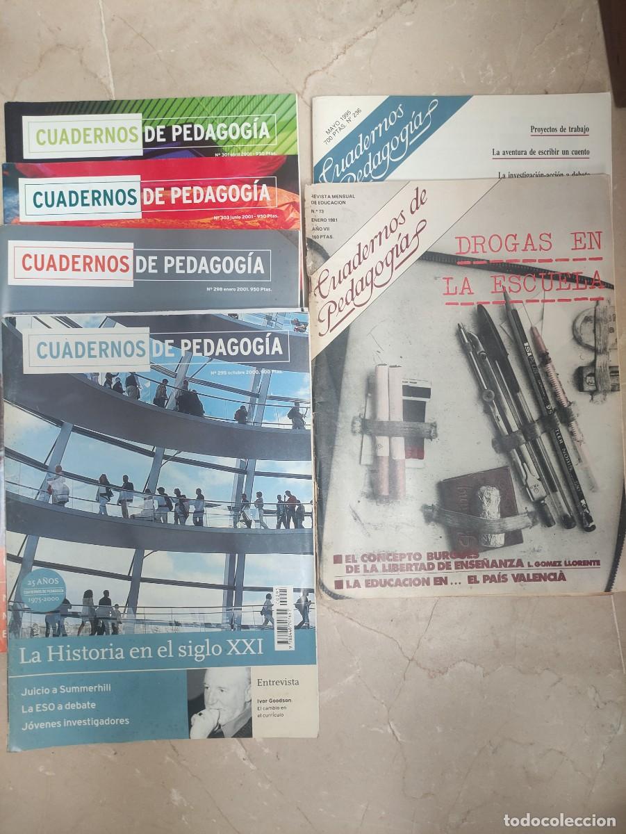 Coleccionismo de Revistas y Peri&oacute;dicos: Cuadernos de Pedagog&iacute;a 2000, 2001....