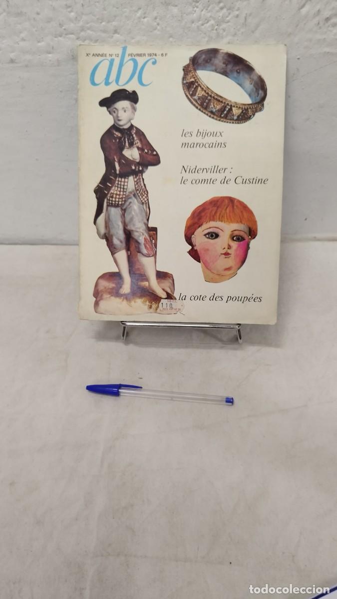 Coleccionismo de Revistas y Peri&oacute;dicos: Antigua Revista Abc X ANNEE N 12 FEVRIER 1974 les bijoux marocains Niderviller