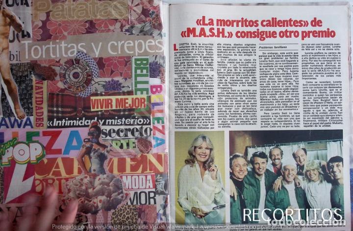 Colecionismo de Revistas e Jornais: LORETTA SWIT MASH ROBERT ALDA