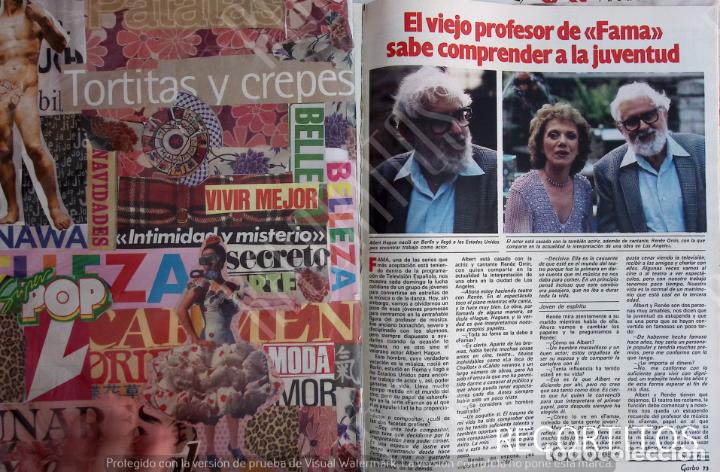 Colecionismo de Revistas e Jornais: ALBERT HAGUE FAMA FAME