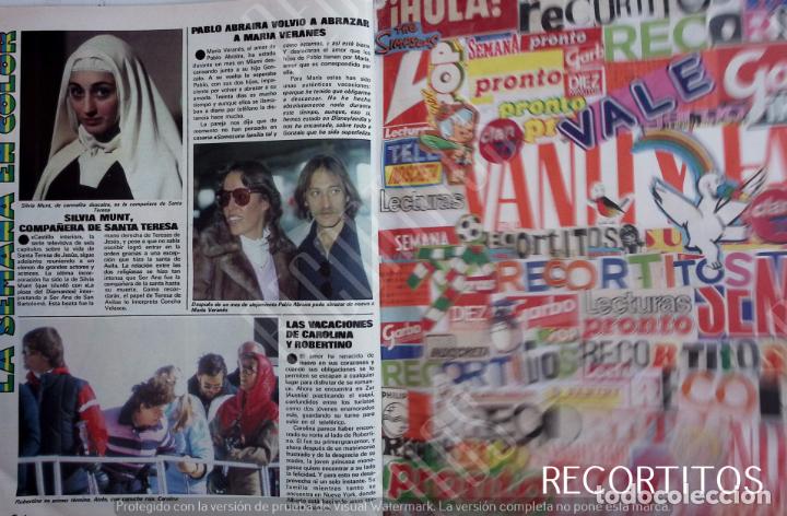 Coleccionismo de Revistas y Peri&oacute;dicos: SILVIA MUNT PABLO ABRAIRA CAROLINA DE MONACO ROBERTINO