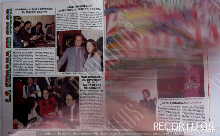 Coleccionismo de Revistas y Peri&oacute;dicos: ISABEL PREYSLER JACK NICHOLSON