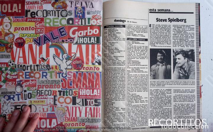 Coleccionismo de Revistas y Peri&oacute;dicos: STEVEN SPIELBERG ronald reagan