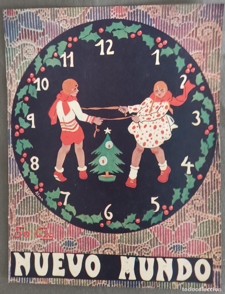 Coleccionismo de revistas y peri&oacute;dicos: Hojas portada revista nuevo mundo,1927, nuevo instituto de Pontevedra, Barrenillo, vino Codorniu