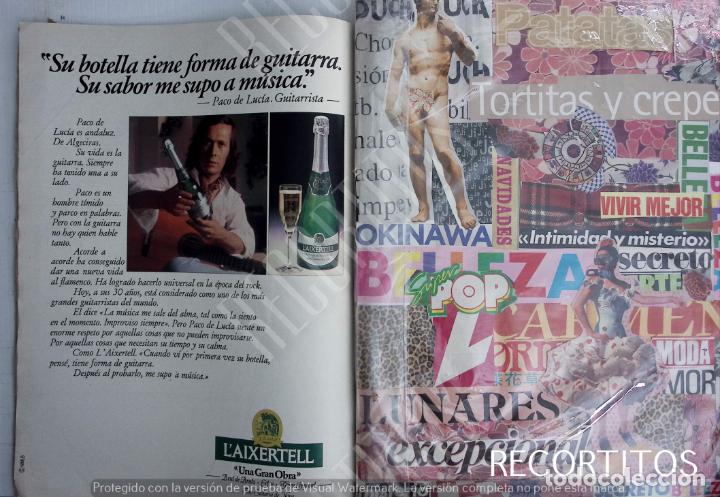 Coleccionismo de revistas y peri&oacute;dicos: FAMOSOS EN LA PUBLICIDAD PACO DE LUCIA ANUNCIO CAVA L'AIXERTELL