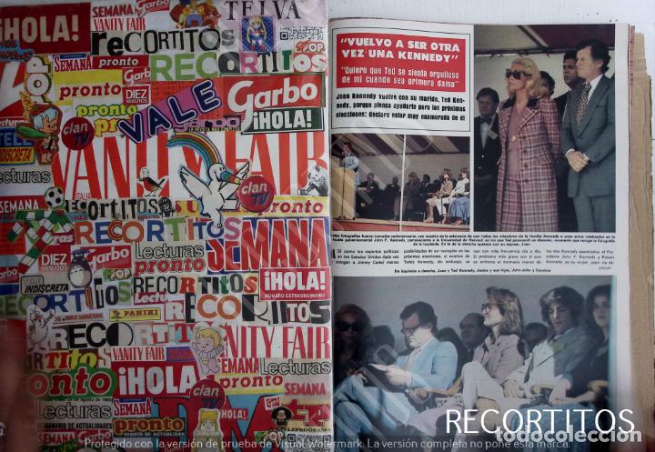 Collectionnisme de Revues et Journaux: jacqueline kennedy jackie onassis JOAN KENNEDY TED JOHN CAROLINA