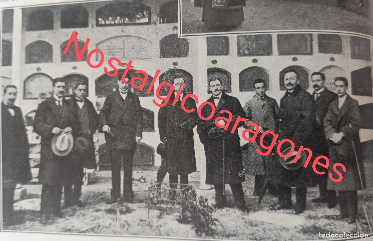 Coleccionismo de Revistas y Peri&oacute;dicos: Traslado restos hermanos Becquer, presentes hermanos Quintero Foto revista princ siglo XX 19MM