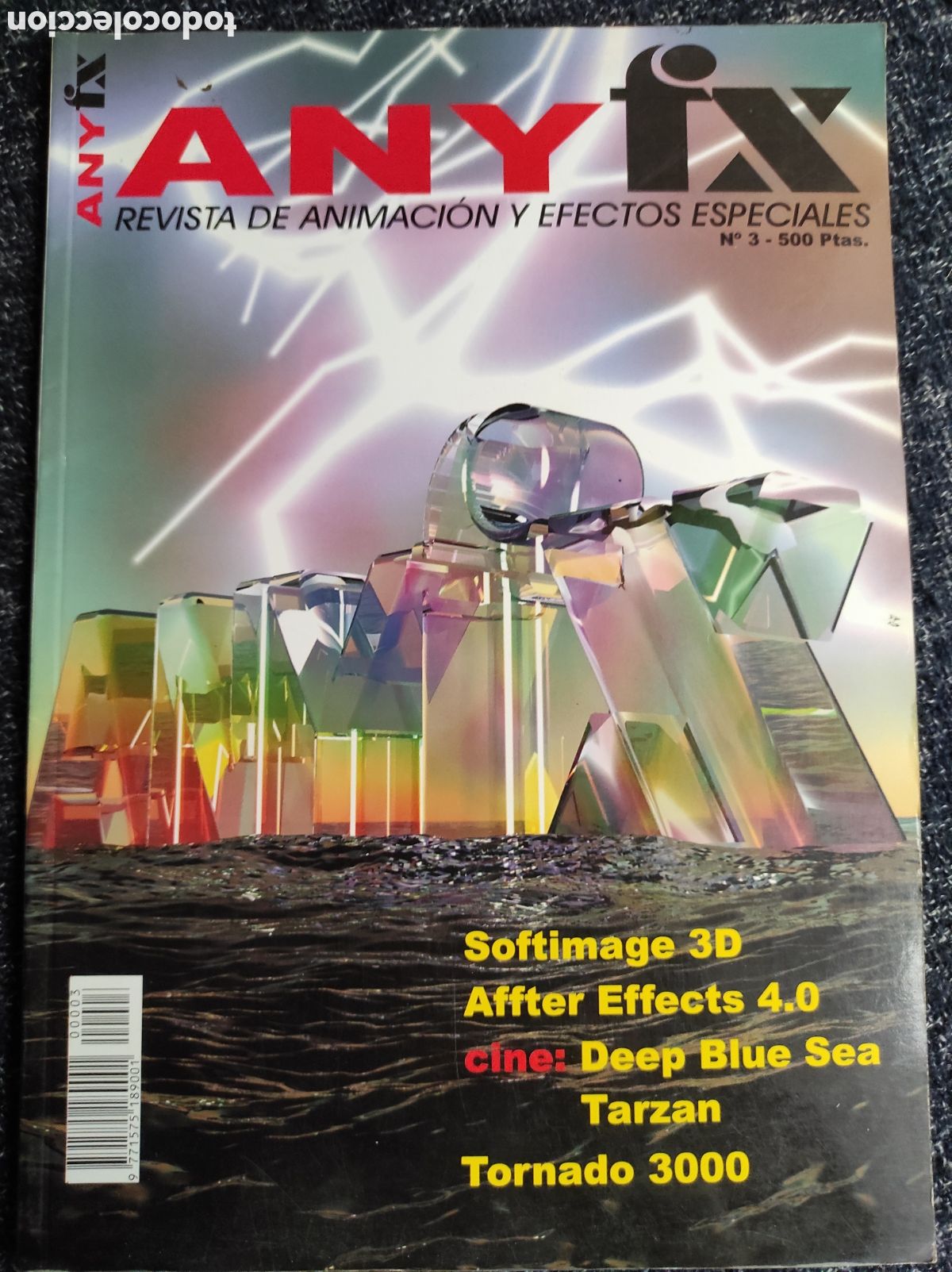 Collection Magazines and Newspapers: ANY FX N&ordm; 3 OCTUBRE 1999 - REVISTA DE ANIMACION Y EFECTOS ESPECIALES