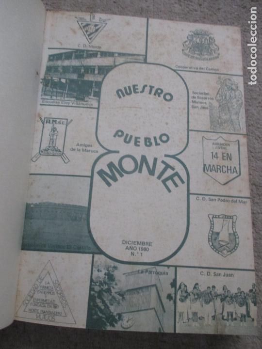 Coleccionismo de Revistas y Peri&oacute;dicos: Nuestro pueblo, Monte, Santander, revista desde el n&ordm; 1 diciembre 1980 a 1984