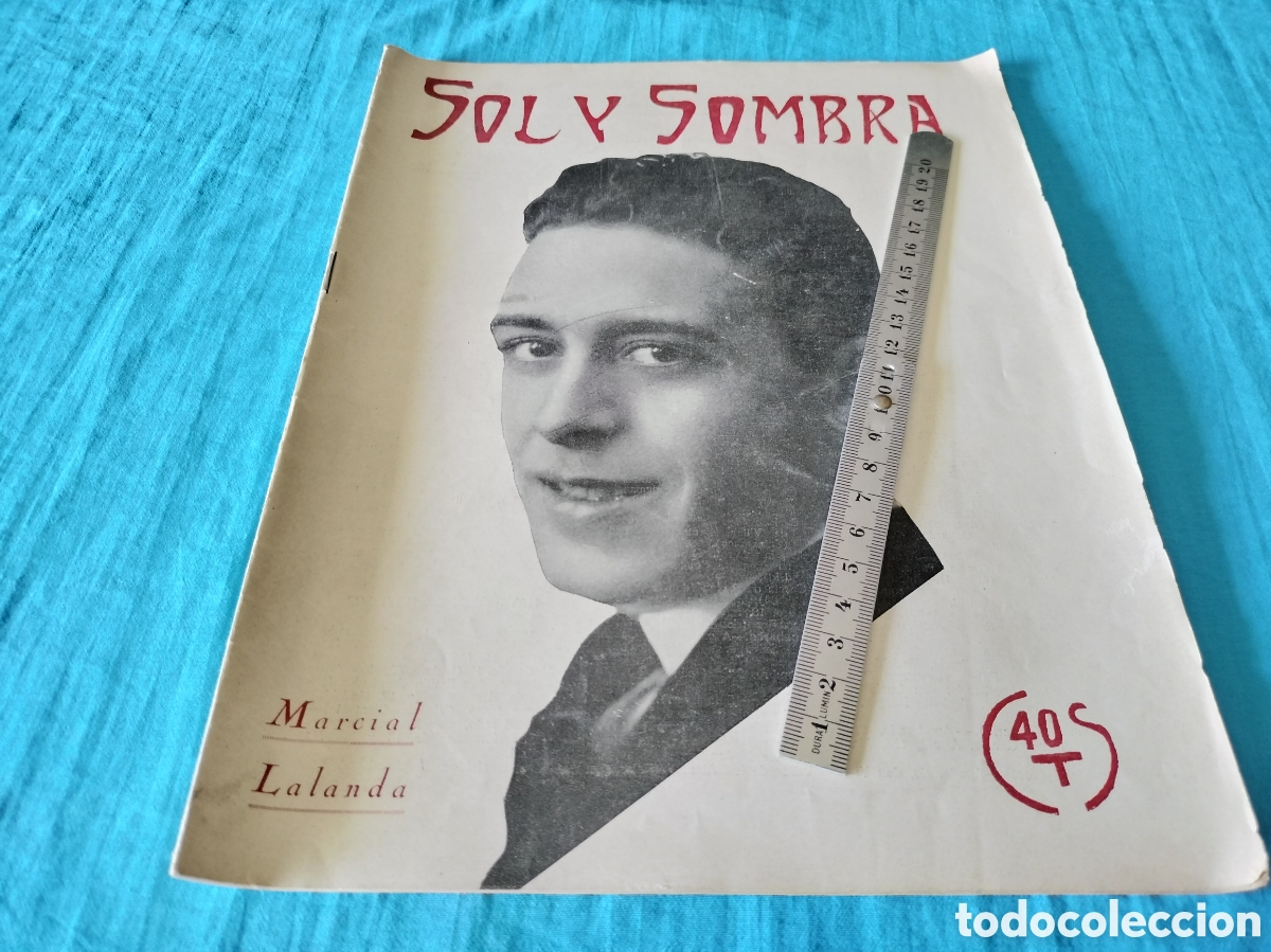 Coleccionismo de Revistas y Peri&oacute;dicos: REVISTA SOL Y SOMBRA 1395 S&Ntilde;O 1923 MARCIAL LALANDA