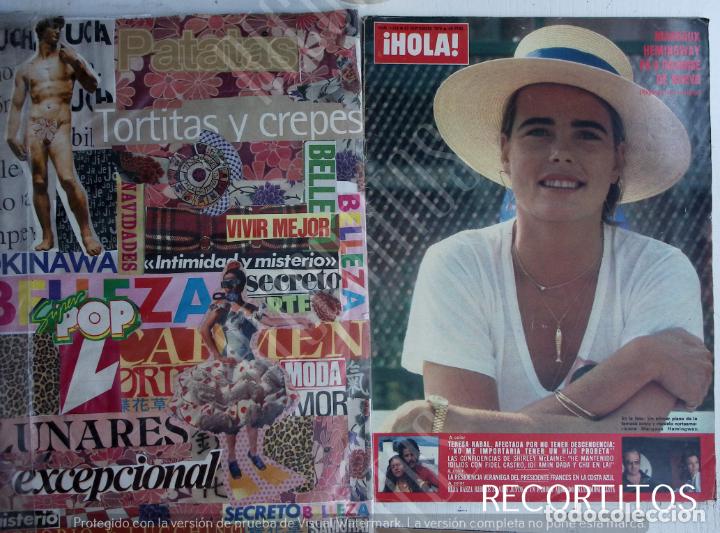 Coleccionismo de Revistas y Peri&oacute;dicos: MARGAUX HEMINGWAY RECORTE PORTADA