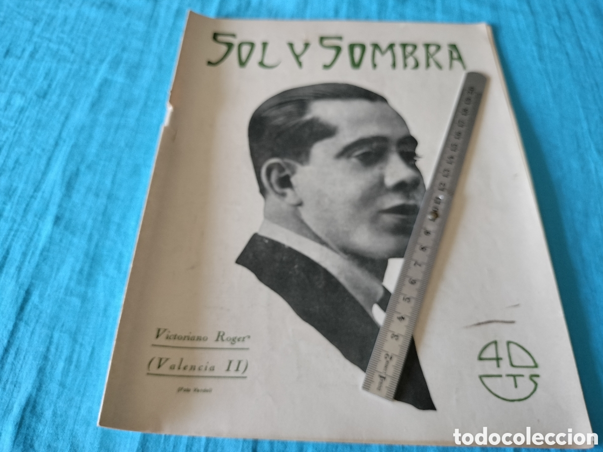 Coleccionismo de Revistas y Peri&oacute;dicos: REVISTA SOL Y SOMBRA 1396 A&Ntilde;O 1923 VICTORIANO ROGER