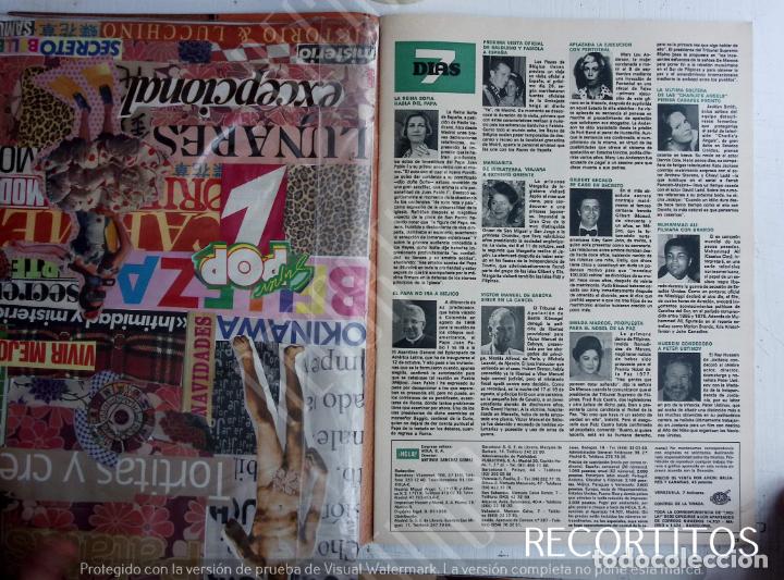 Coleccionismo de Revistas y Peri&oacute;dicos: VICTOR MANUEL DE SABOYA EN LA CARCEL PETER USTINOV GILBERT BECAUD JACLYN SMITH LOS ANGELESDE CHARLIE